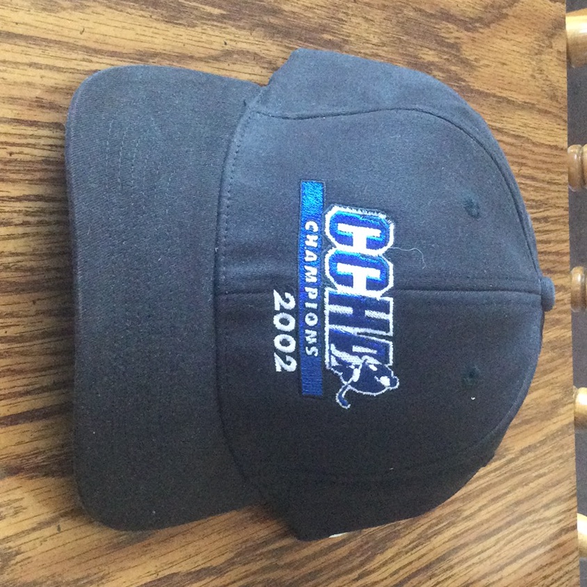 Nike University Of Michigan Hockey 2002 Ccha Championship Hat